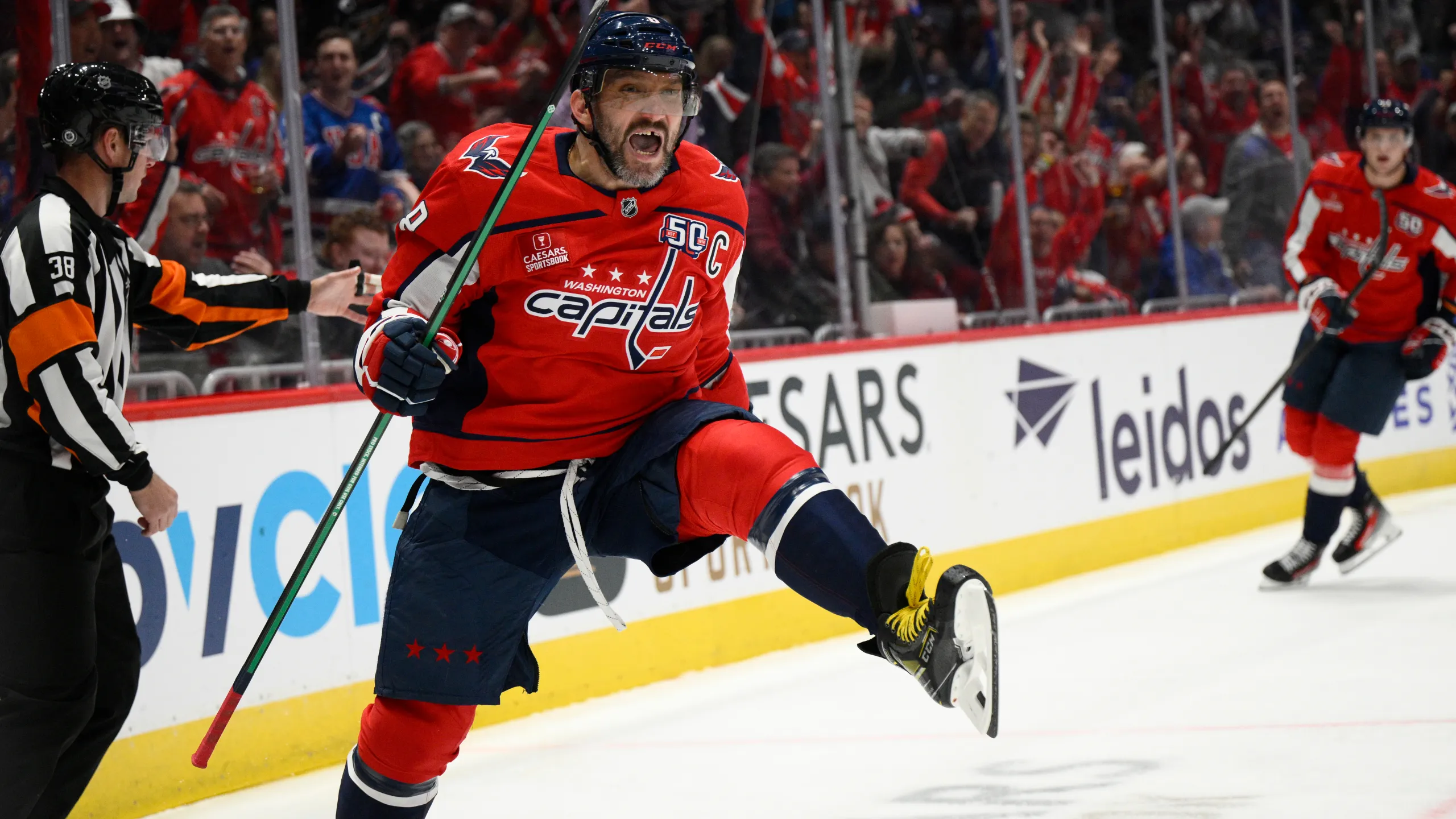 Ovechkin scorer to ganger, Capitals slo Rangers